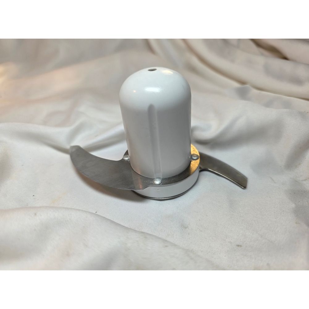 Oster 5900 Food Processor Replacement S-Blade Chopping Assembly White Stainless